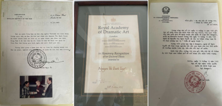 Bị tố bằng tiến sĩ giả, đại diện NSND Bạch Tuyết lên tiếng-2