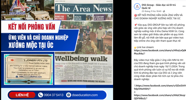 Công ty du học chui mời người nước ngoài đến tư vấn khách hàng-3