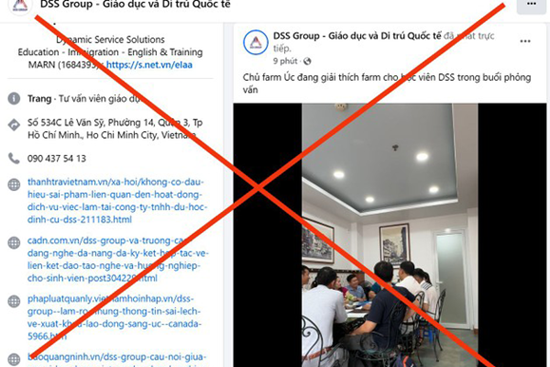Công ty du học 'chui' mời người nước ngoài đến tư vấn khách hàng