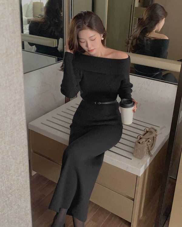 4 xu hướng váy liền tôn dáng trong mùa lạnh-5