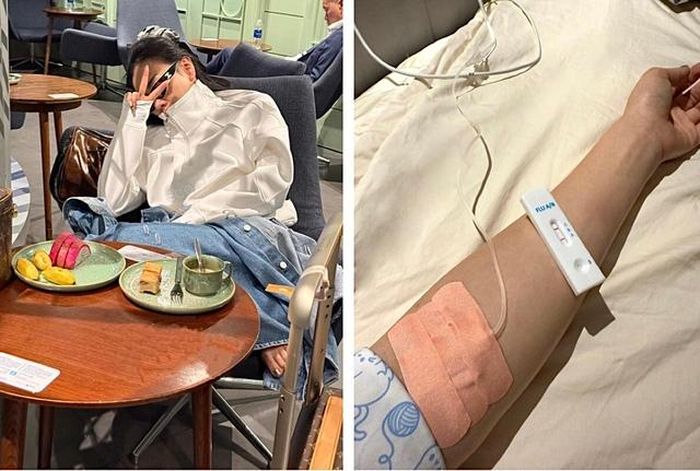 Phương Oanh lên cơn sốt ở sân bay và xác định được nguyên nhân ngay sau khi về nhà-1