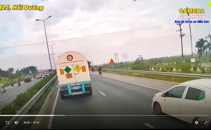 Triệu tập tài xế dừng xe khách giữa quốc lộ, chặn ô tô con vì vượt không thành-2