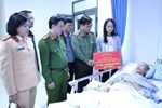 Sau gần 3 tháng điều trị, sức khỏe trưởng công an xã ở Lào Cai bị thiếu niên 16 tuổi tông trọng thương ra sao?