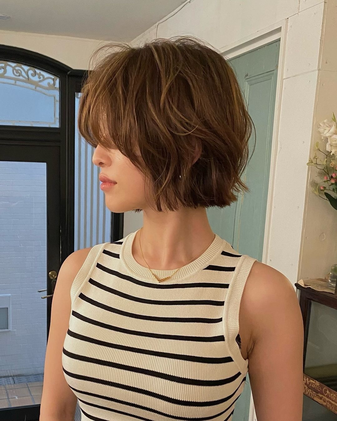 4 kiểu tóc ngắn thanh lịch nhất dành cho nàng công sở-11