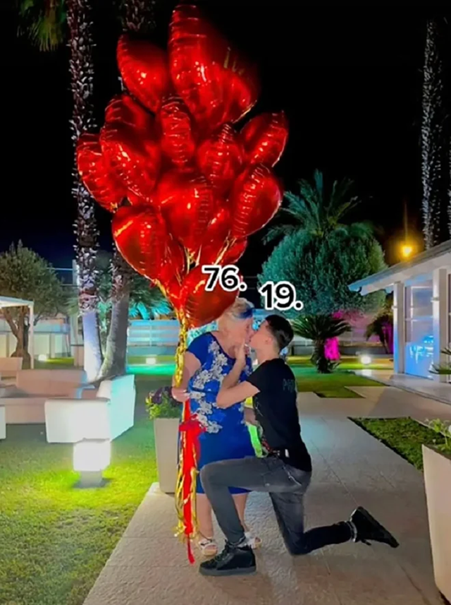 Trai đẹp 19 tuổi cầu hôn bạn gái 76 tuổi, biết lý do nhiều dân mạng bất ngờ-1