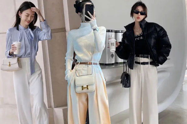 Áo màu gì hợp với quần trắng?-7