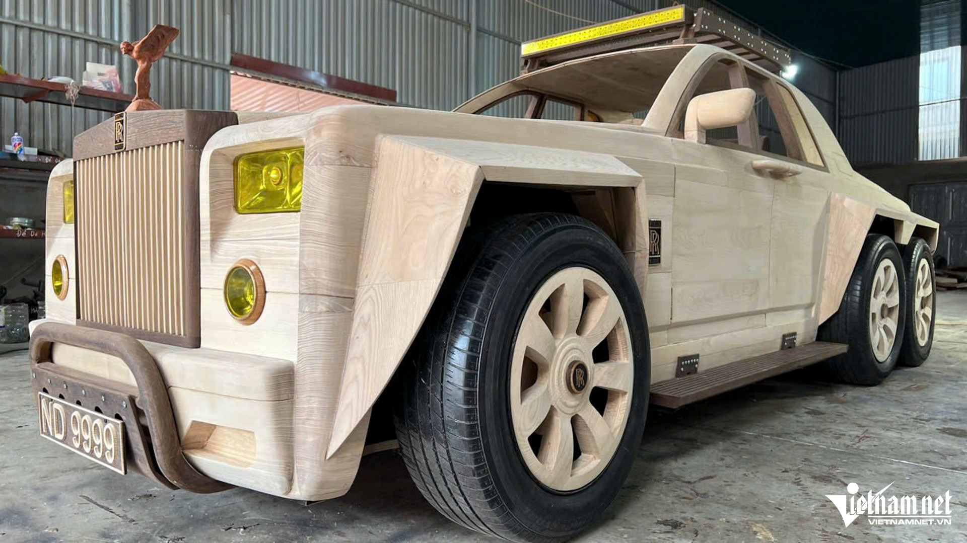 Ông bố ở Bắc Ninh chế tạo siêu xe bằng gỗ, khách Mỹ chốt đơn liền 3 chiếc-8