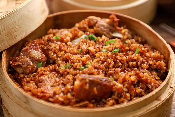 Cách làm xôi sườn vừa lạ vừa ngon-6