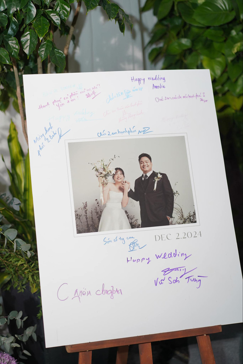 Đám cưới tất bật, cô dâu Hà Nội bỗng òa khóc vì dòng chữ của mẹ-3