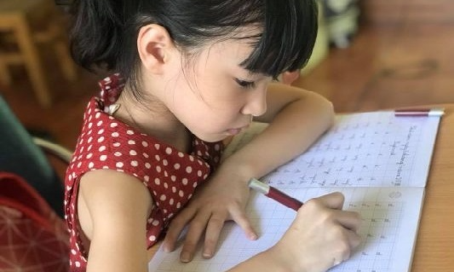 Vợ chồng chiến tranh lạnh vì ép con luyện viết chữ đẹp đến nửa đêm-1