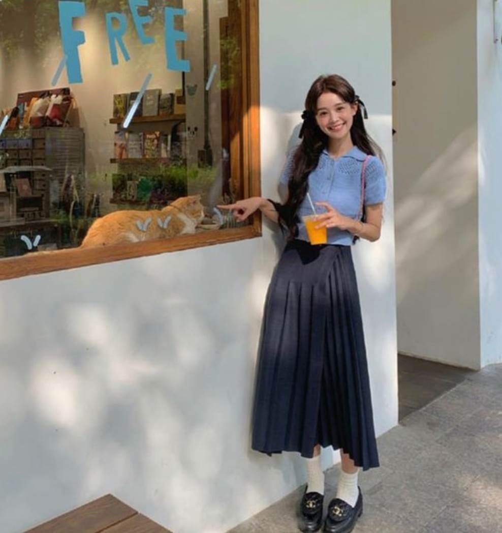 Nữ cao 1m50 có nên mặc váy dài?-2