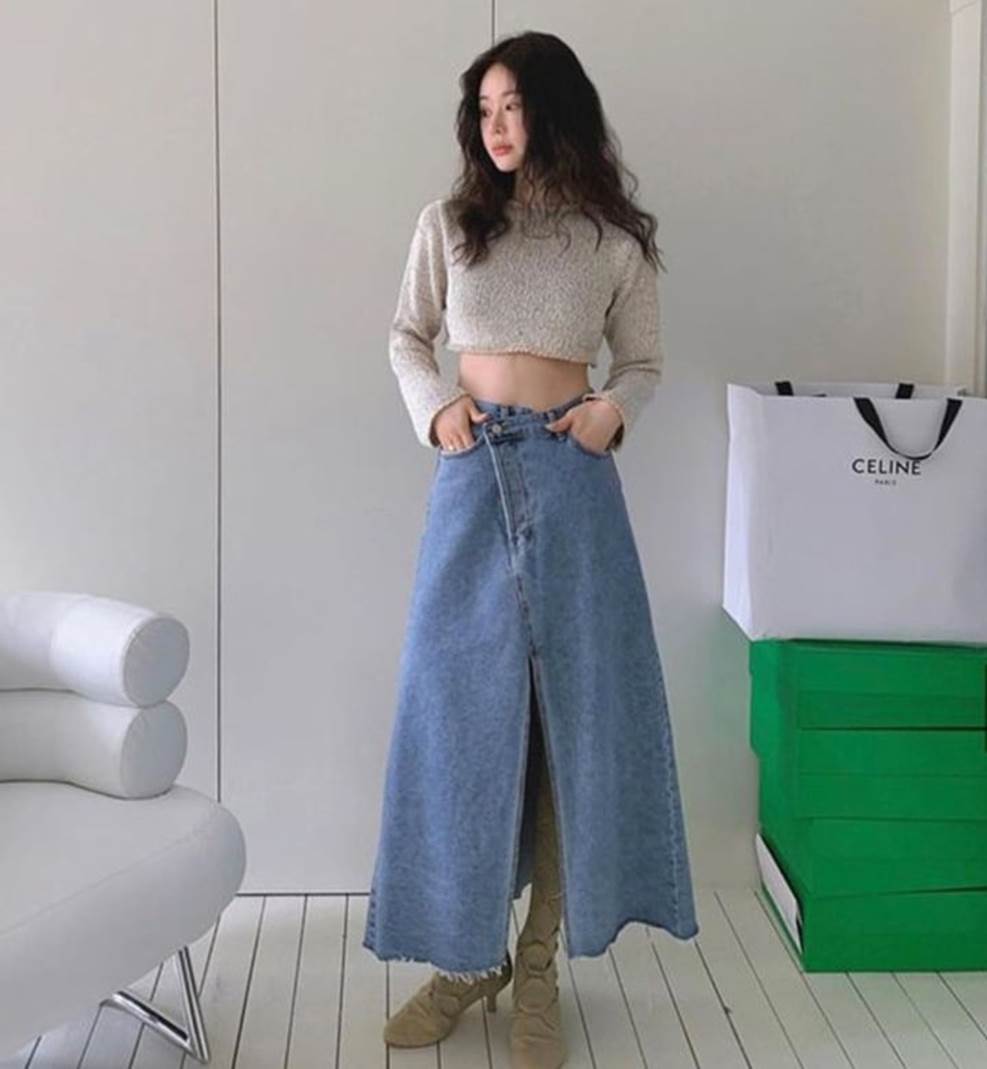 Nữ cao 1m50 có nên mặc váy dài?-3