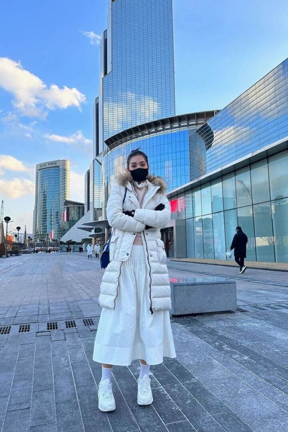 Phối đồ mùa đông cho phụ nữ trung niên-4