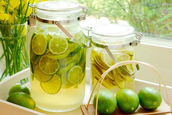 Cách làm giấm chanh giúp đẹp da, giảm béo-1