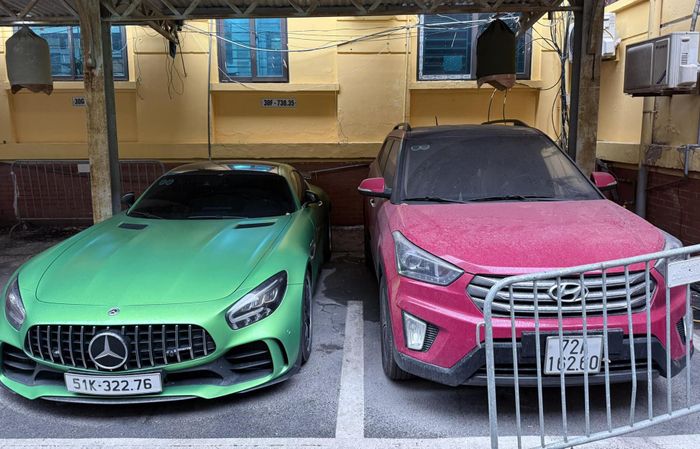 Nơi tạm giữ 31 ô tô siêu sang của siêu lừa TikToker Mr Pips Phó Đức Nam-5