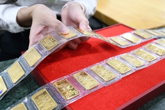 Giá vàng tăng cao nhất trong 1 tháng qua