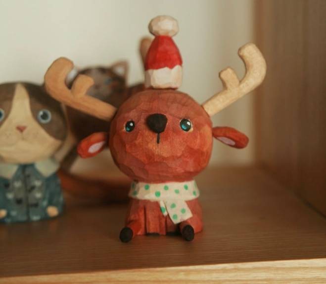 Mê mẩn với thế giới búp bê gỗ tí hon của chàng trai 9x Hà thành-2