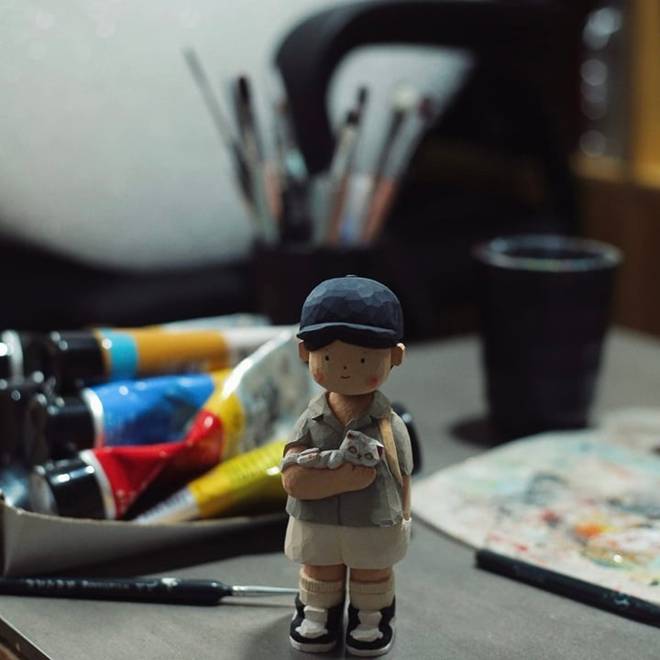 Mê mẩn với thế giới búp bê gỗ tí hon của chàng trai 9x Hà thành-10