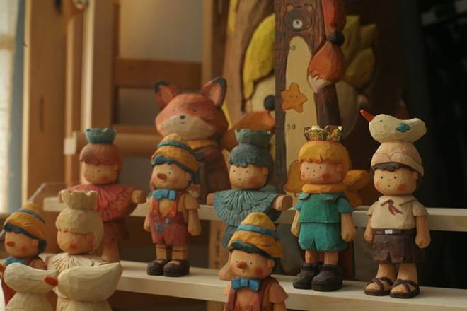 Mê mẩn với thế giới búp bê gỗ tí hon của chàng trai 9x Hà thành-12