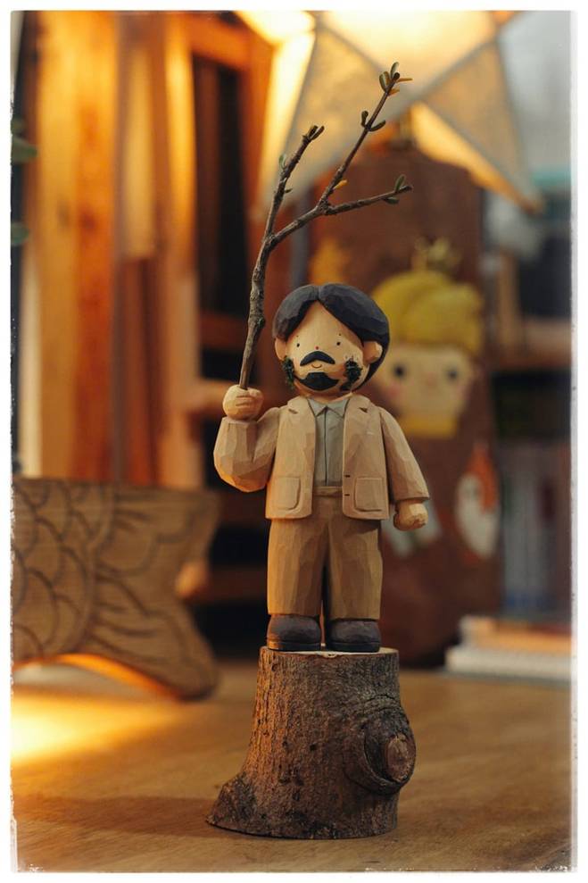 Mê mẩn với thế giới búp bê gỗ tí hon của chàng trai 9x Hà thành-16