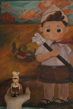 Mê mẩn với thế giới búp bê gỗ tí hon của chàng trai 9x Hà thành-18