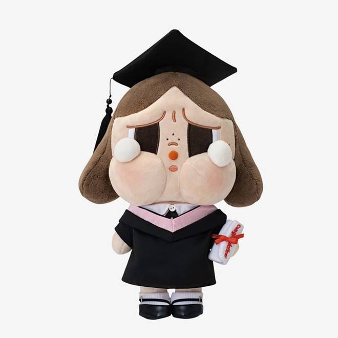 Sau cơn sốt Labubu, giới trẻ lại điên đảo vì búp bê khóc Crybaby-3