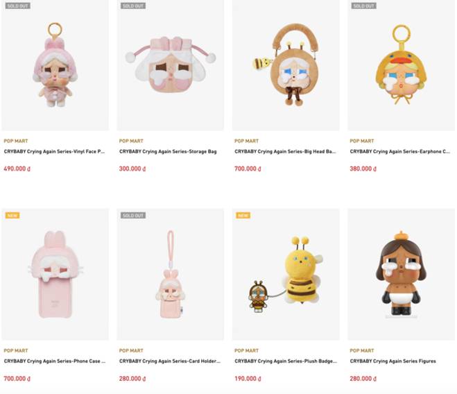 Sau cơn sốt Labubu, giới trẻ lại điên đảo vì búp bê khóc Crybaby-4