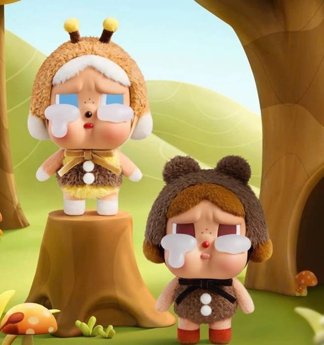 Sau cơn sốt Labubu, giới trẻ lại điên đảo vì búp bê khóc Crybaby-6