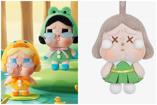 Sau cơn sốt Labubu, giới trẻ lại điên đảo vì búp bê khóc Crybaby