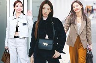 Vóc dáng không quá cao nhưng Nayeon (Twice) vẫn khéo lên đồ đông để tránh 'nuốt dáng'