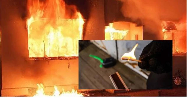 Tìm gặp không được, cụ ông 90 tuổi đốt nhà bạn gái cũ-1