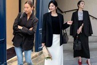 10 cách phối áo blazer đen để năm mới mặc đẹp hơn