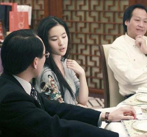 Lưu Diệc Phi bên cha nuôi tỷ phú-3