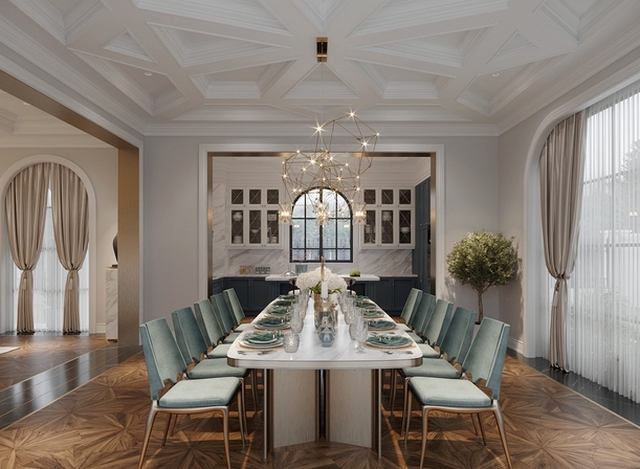 Màu sắc Giáng sinh tràn ngập không gian sống trong biệt thự 60 tỷ của nữ diễn viên giàu nhất miền Bắc-19