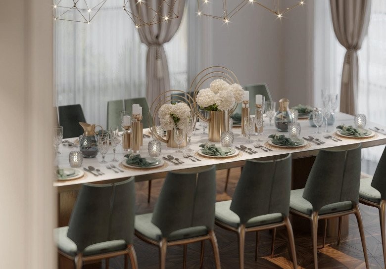 Màu sắc Giáng sinh tràn ngập không gian sống trong biệt thự 60 tỷ của nữ diễn viên giàu nhất miền Bắc-21