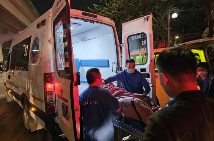 Vụ cháy quán cà phê ở Hà Nội: 2 nạn nhân ngạt khói nặng-1