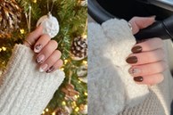 5 mẫu nail trending mùa Giáng sinh 2024: Tráng gương, họa tiết nơ chưa hạ nhiệt