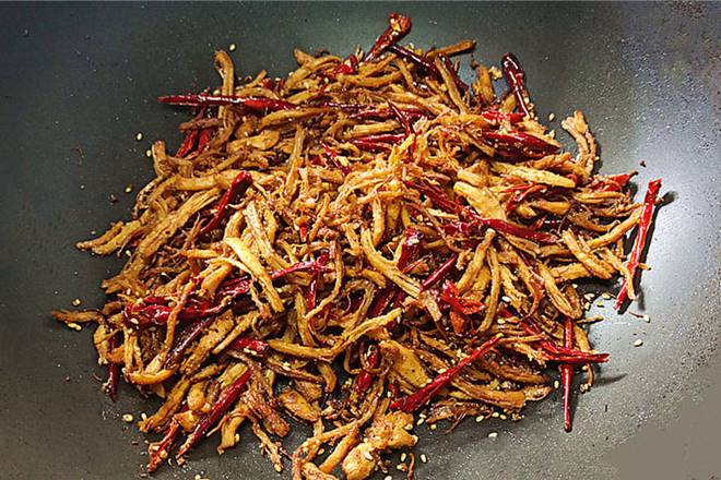 Cách làm khô gà xé cay đậm vị, đã ăn là không thể ngừng-8