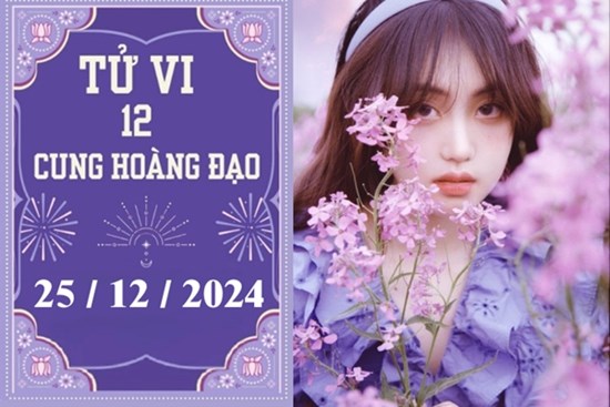 Tử vi 12 cung hoàng đạo ngày 25/12: Song Tử may mắn, Bảo Bình khó khăn