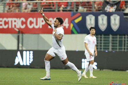 Video bàn thắng Singapore 0-2 Việt Nam: Bùng nổ cùng Xuân Son