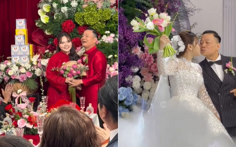 Cưới vợ kém 20 tuổi, ‘ông chú’ ở Đà Nẵng có màn rước dâu hoành tráng-2