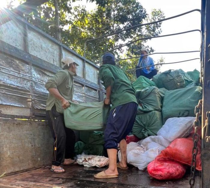 Thu giữ hơn 8,5 tấn thịt, nội tạng bẩn trên đường từ Hà Nội vào TP.HCM tiêu thụ-1