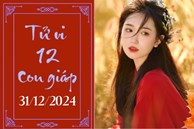 Tử vi 12 con giáp hôm nay ngày 31/12/2024: Tý ổn định, Sửu khó khăn