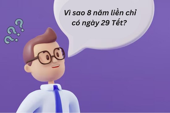 Chuyên gia lý giải vì sao 8 năm liên tục không có ngày 30 Tết