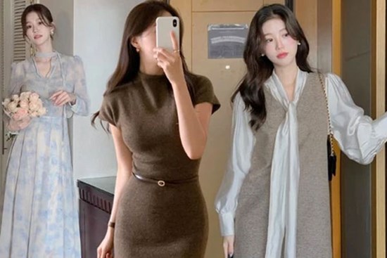 5 mẫu váy liền 'hack' tuổi chị em nên mặc trong dịp Tết