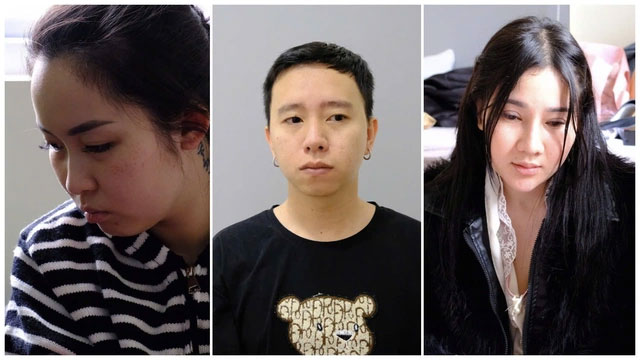 Cảnh sát bất ngờ khám xét căn biệt thự, tạm giữ Lê Thị Huyền Trân và 2 người khác-2