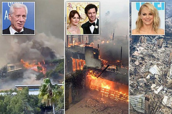 Chùm ảnh: Cảnh tượng như tận thế do cháy rừng kinh hoàng ở Los Angeles-9