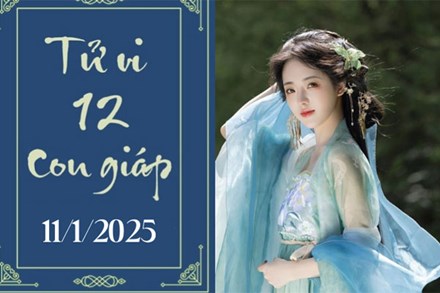 Tử vi 12 con giáp hôm nay ngày 11/01/2025: Dần thuận lợi, Thìn khó khăn