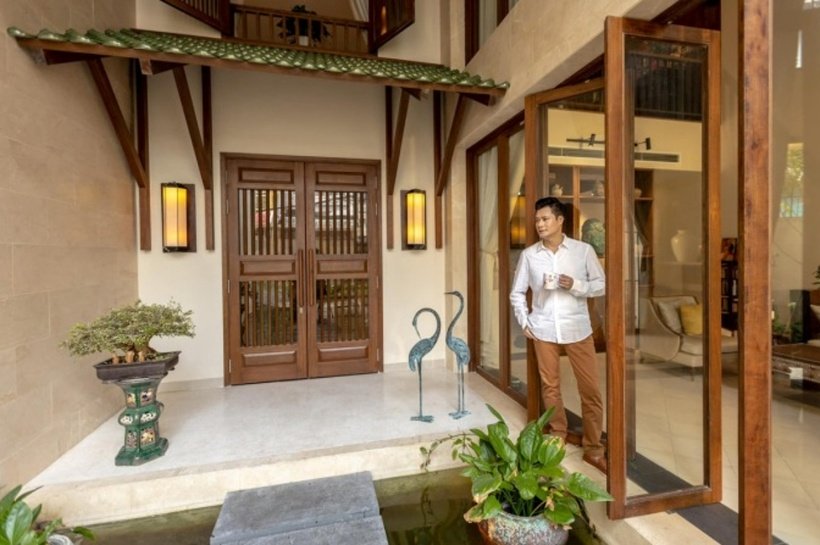 Cơ ngơi triệu đô” của sao Việt: Biệt thư được khen đẹp như resort của ca sĩ Quang Dũng-3