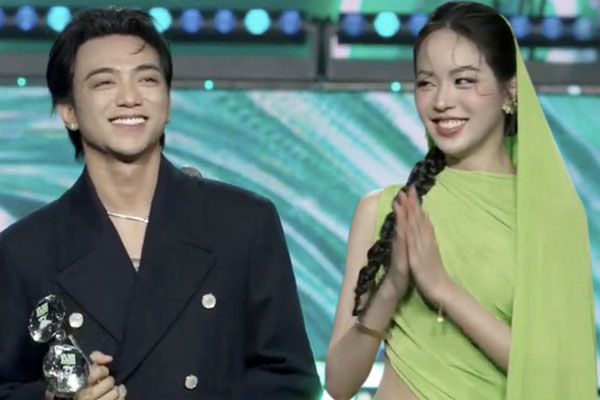 Hoa hậu Thanh Thủy nói gì về Soobin sau lễ trao giải Làn sóng xanh?-6